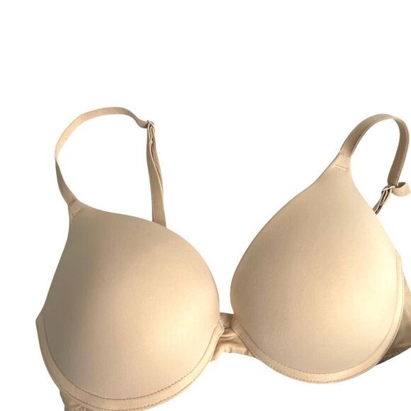 PINK Victoria Secret push up bras Set of 2 Size 32C‎ nude black - Picture 2 of 13